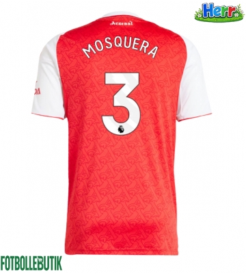 Arsenal Cristhian Mosquera #3 Hemmatröja 2025-26 Kortärmad